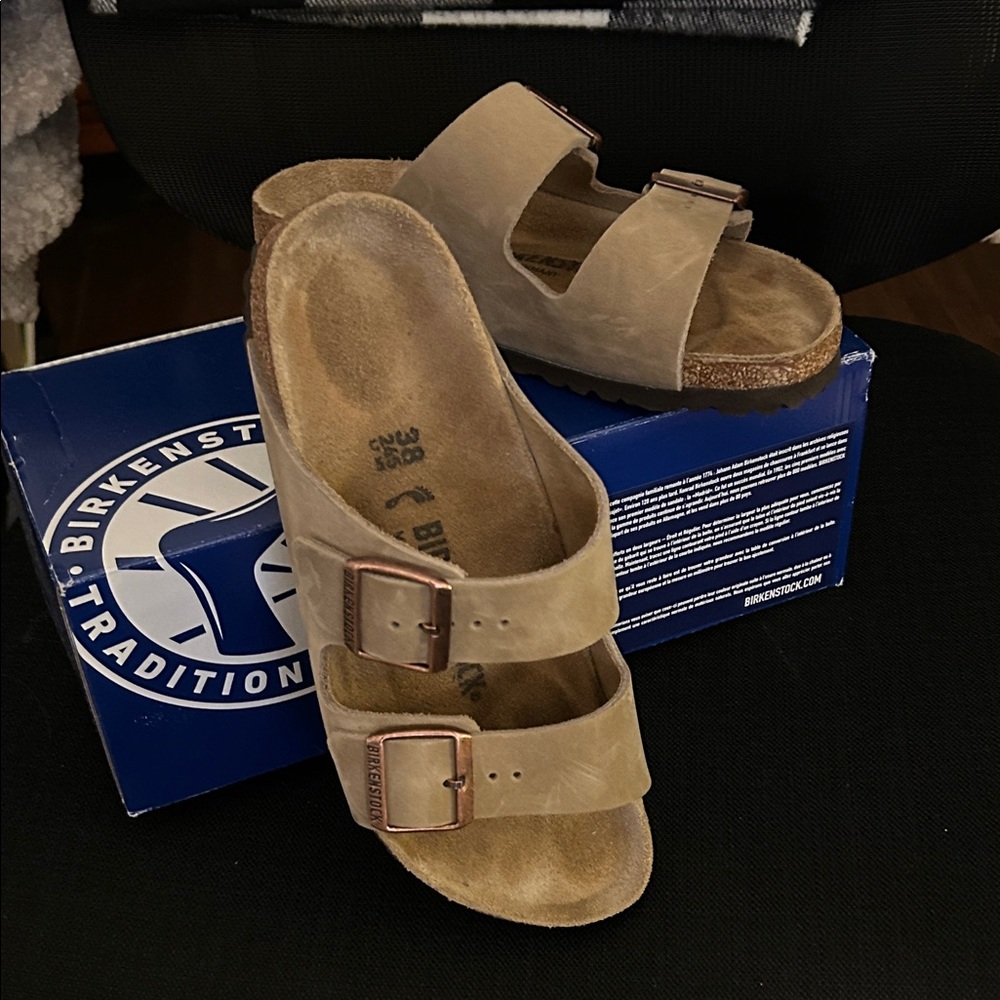 Birkenstock Arizona Tobacco Brown Sandals